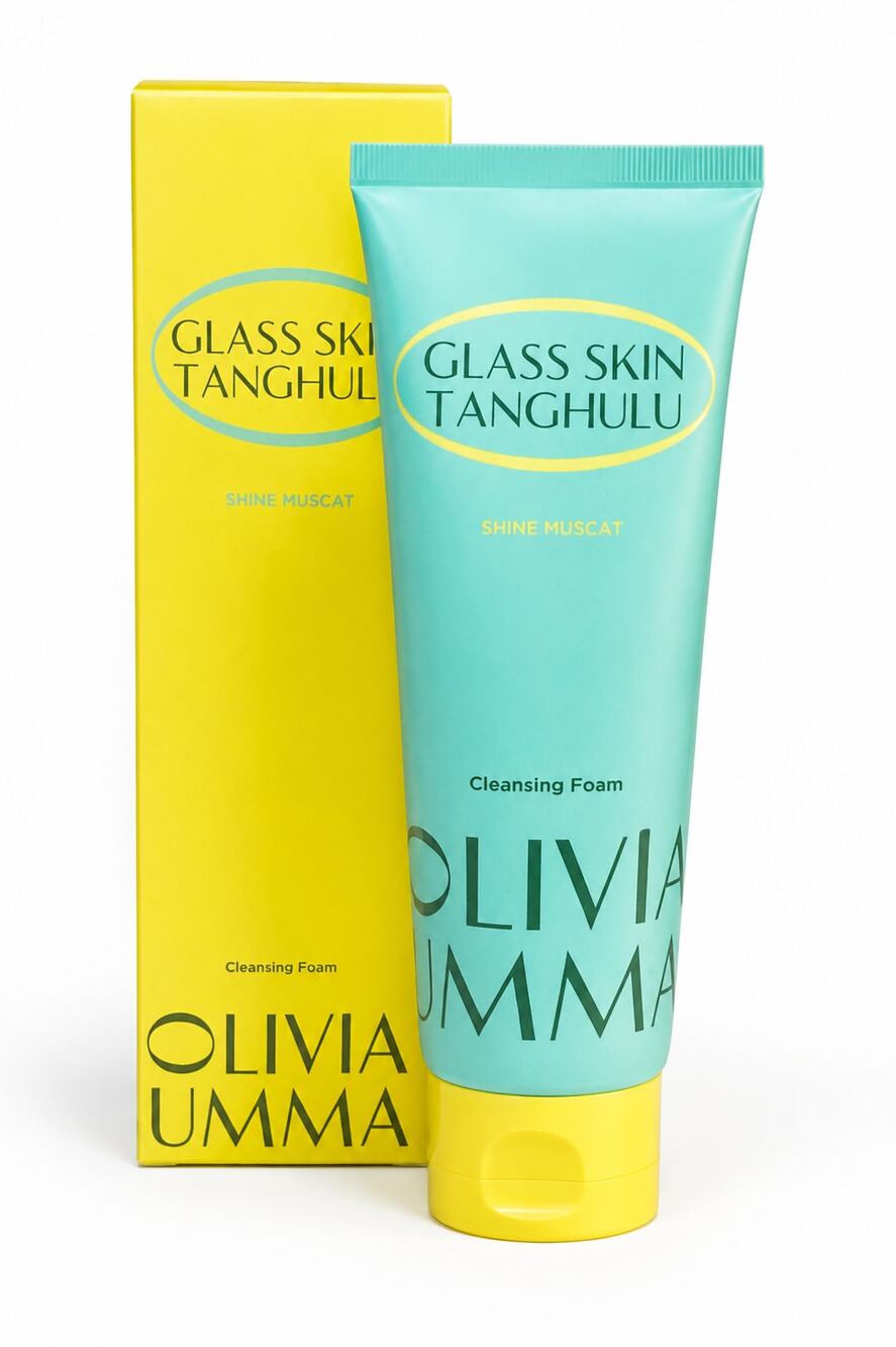 Oliviaumma Glass Skin Tanghulu Shine Muscat Cleansing Foam 120ml K-Beauty